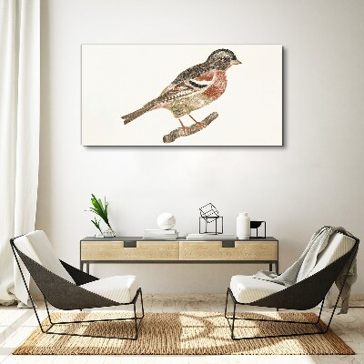 Foto auf leinwand Vogel auf einem Ast