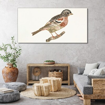 Foto auf leinwand Vogel auf einem Ast