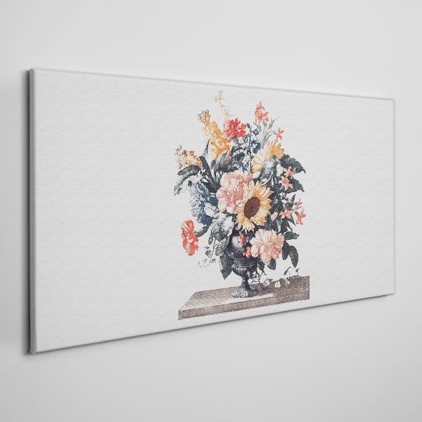 Foto auf leinwand Blumenstrauß in einer Vase
