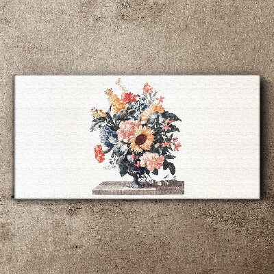 Foto auf leinwand Blumenstrauß in einer Vase