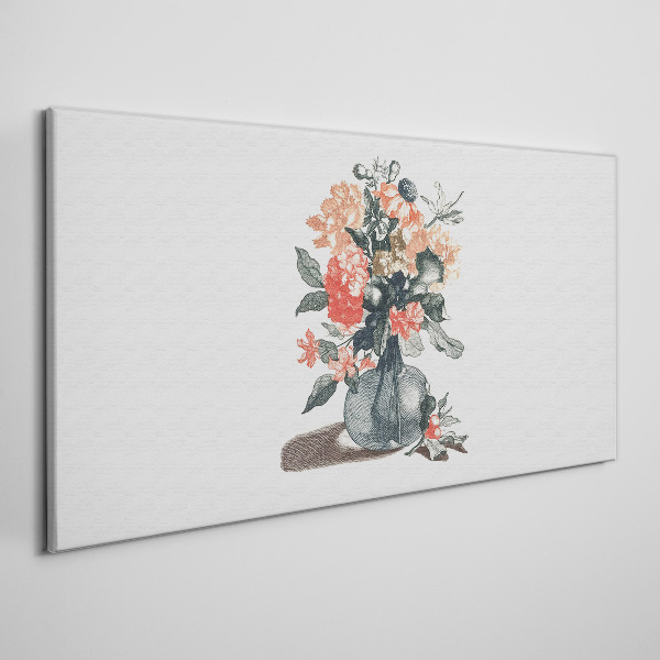 Foto auf leinwand Blumenarrangement in einer Vase