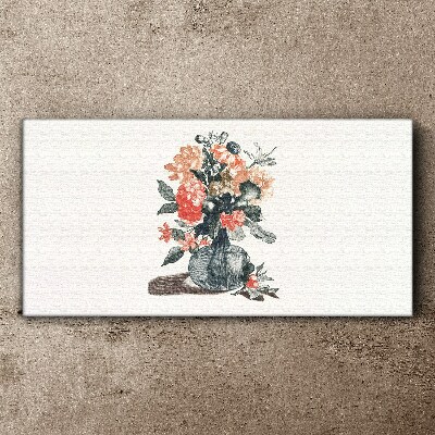 Foto auf leinwand Blumenarrangement in einer Vase