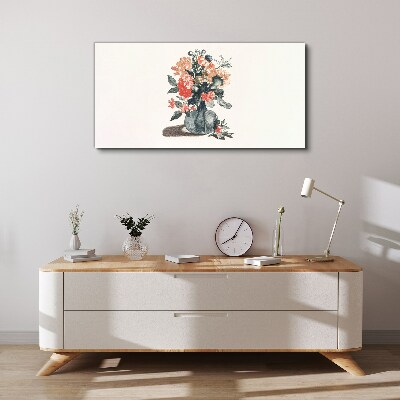 Foto auf leinwand Blumenarrangement in einer Vase