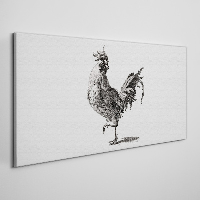 Foto auf leinwand Tanzender Hahn