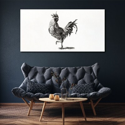 Foto auf leinwand Tanzender Hahn