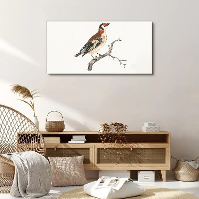 Foto auf leinwand Vogel auf einem Ast