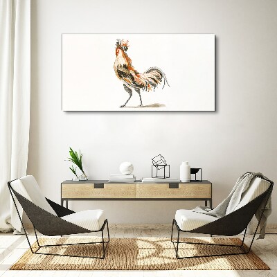 Foto auf leinwand Hahn in Bewegung