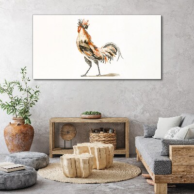 Foto auf leinwand Hahn in Bewegung