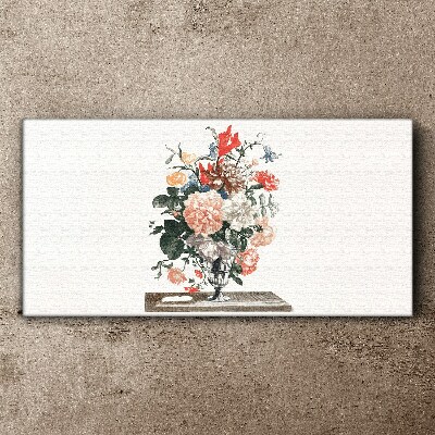 Foto auf leinwand Blumenarrangement in einer Vase