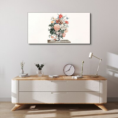 Foto auf leinwand Blumenarrangement in einer Vase