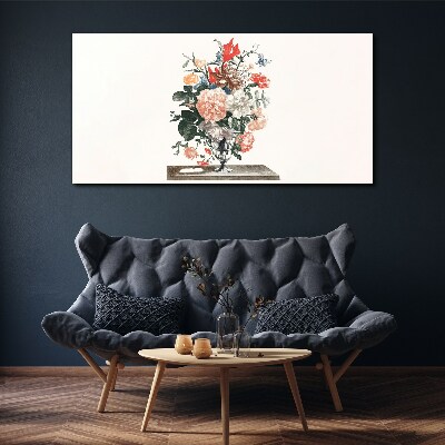 Foto auf leinwand Blumenarrangement in einer Vase