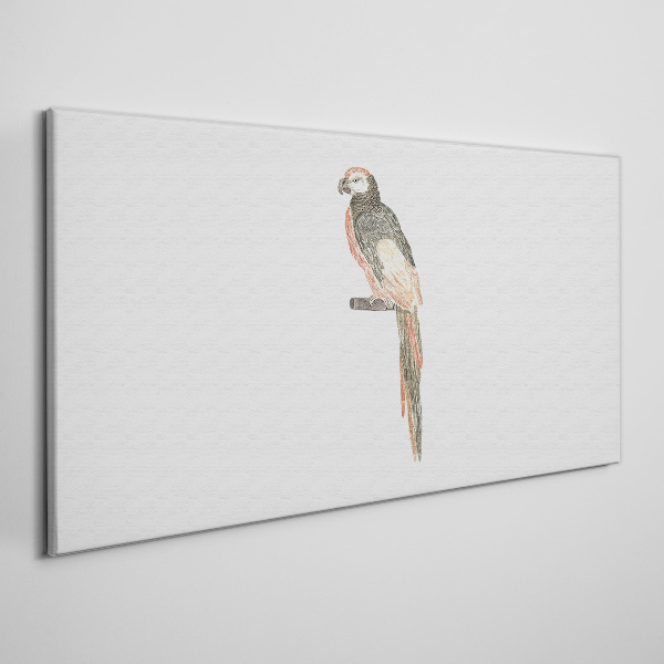 Foto auf leinwand Vogel auf einem Ast