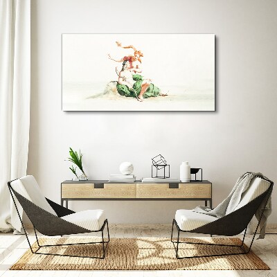 Foto auf leinwand Liebe im Schatten