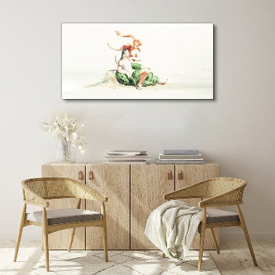 Foto auf leinwand Liebe im Schatten
