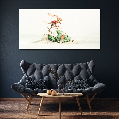 Foto auf leinwand Liebe im Schatten