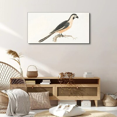 Foto auf leinwand Vogel auf einem Ast