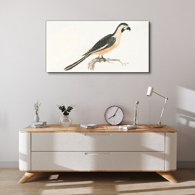 Foto auf leinwand Vogel auf einem Ast