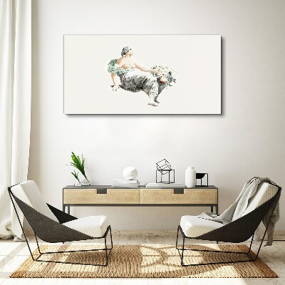 Foto auf leinwand Blumenmuse