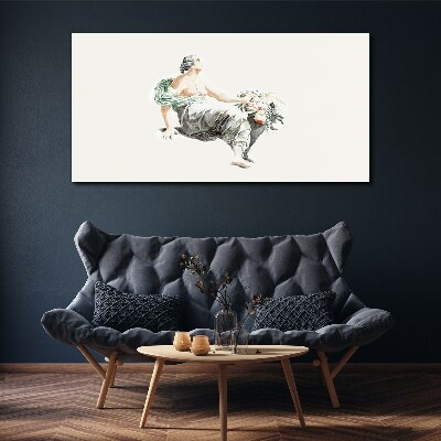 Foto auf leinwand Blumenmuse