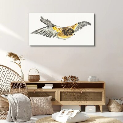Foto auf leinwand Der majestätische Flug eines Vogels