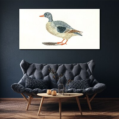 Foto auf leinwand Ente in Pastelltönen