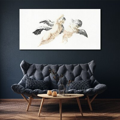 Wandbild Engel in den Wolken