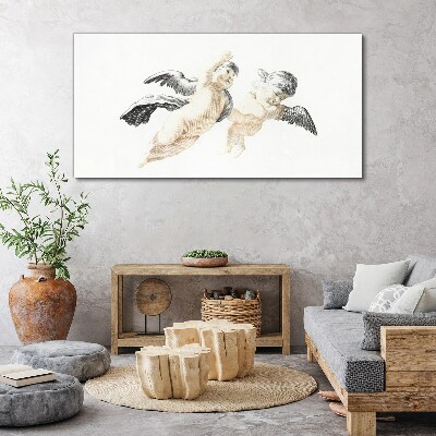 Wandbild Engel in den Wolken