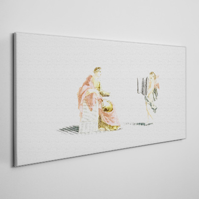 Foto auf leinwand Gespräch mit einem Engel