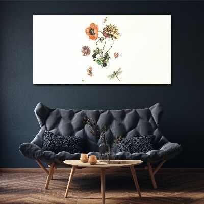 Wandbild Blumen Pflanzen