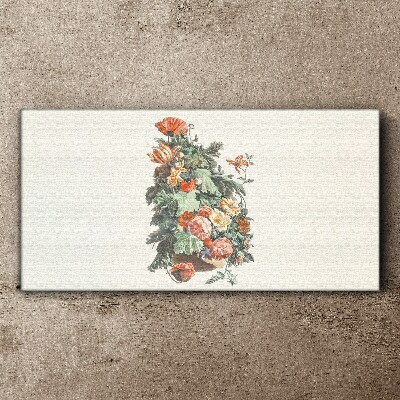 Foto auf leinwand Blumenarrangement in einer Vase