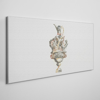 Foto auf leinwand Der Charme einer klassischen Vase