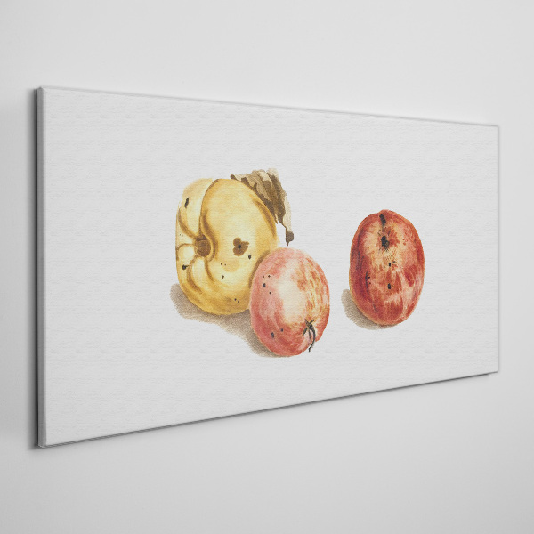 Bild auf leinwand Früchte in Pastelltönen