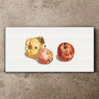 Bild auf leinwand Früchte in Pastelltönen