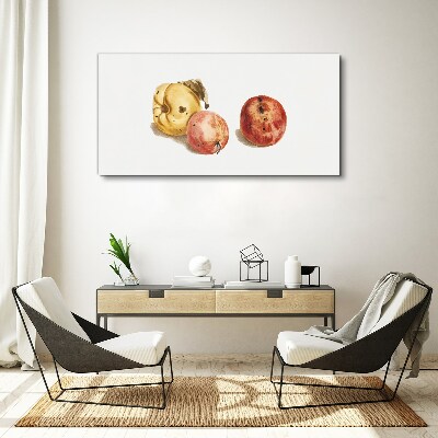 Bild auf leinwand Früchte in Pastelltönen