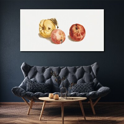 Bild auf leinwand Früchte in Pastelltönen