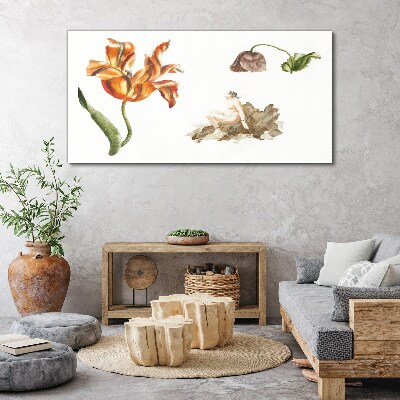 Foto auf leinwand Vintage-Blumen