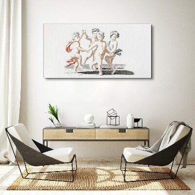 Foto auf leinwand Tanzende Kinder