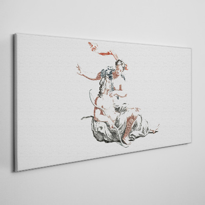 Foto auf leinwand Mythologisches Treffen