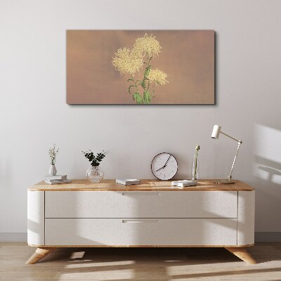 Foto auf leinwand Ein floraler Traum in Pastelltönen