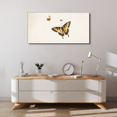 Bild auf leinwand Schmetterlinge in zarter Harmonie