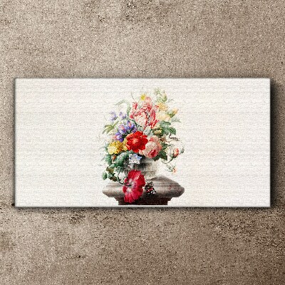 Foto auf leinwand Blumenarrangement in einer Vase