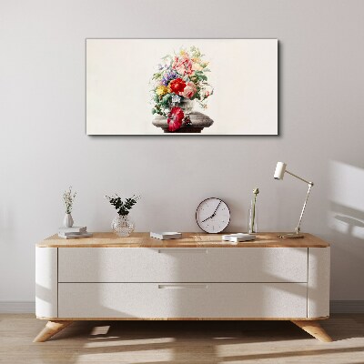Foto auf leinwand Blumenarrangement in einer Vase