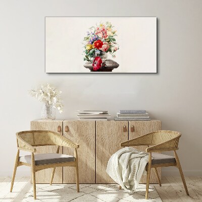 Foto auf leinwand Blumenarrangement in einer Vase