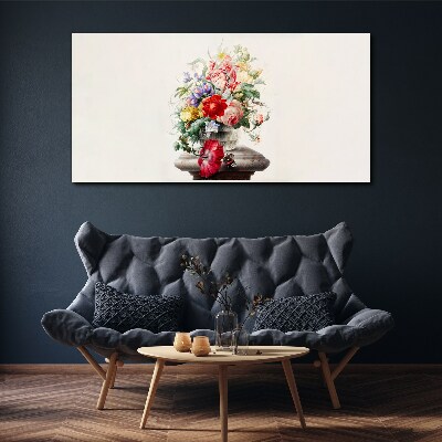 Foto auf leinwand Blumenarrangement in einer Vase