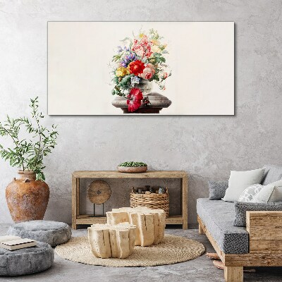Foto auf leinwand Blumenarrangement in einer Vase
