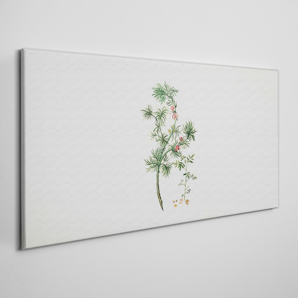 Foto auf leinwand Zarte Vegetation in Pastellfarben