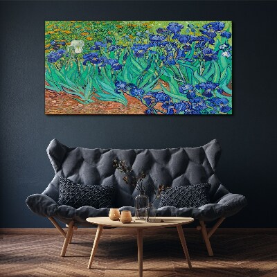 Foto auf leinwand Iris Van Gogh