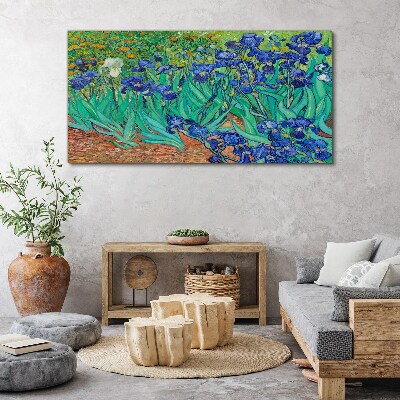 Foto auf leinwand Iris Van Gogh