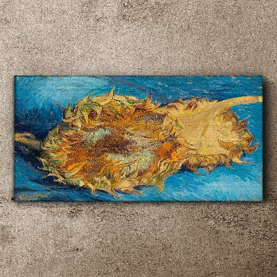 Foto auf leinwand Van-Gogh-Sonnenblumen