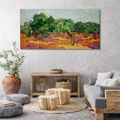 Foto auf leinwand Oliven in der Sonne